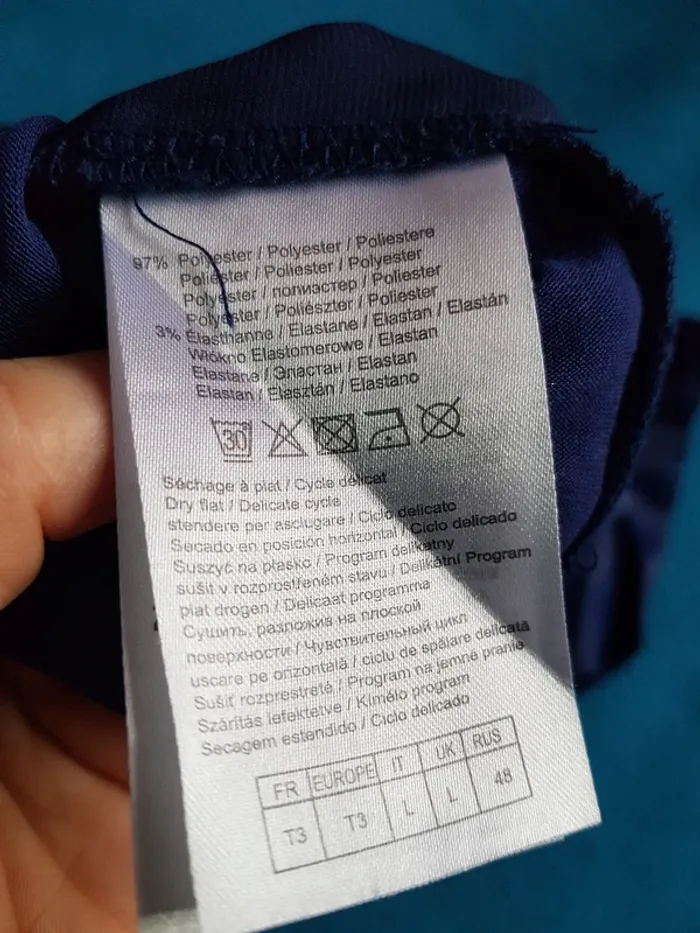 T-shirt bi-matière T 3 - photo numéro 3