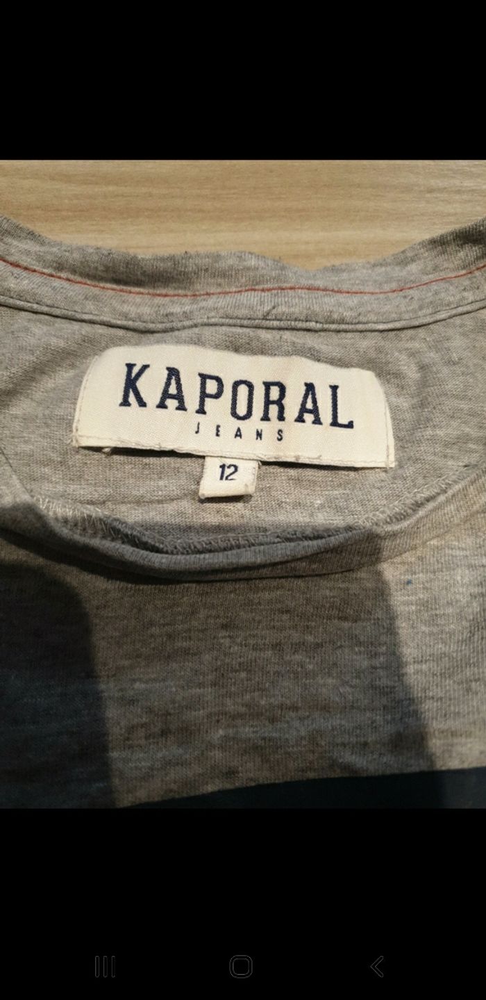 T-shirt garçon kaporal 12 ans - photo numéro 3