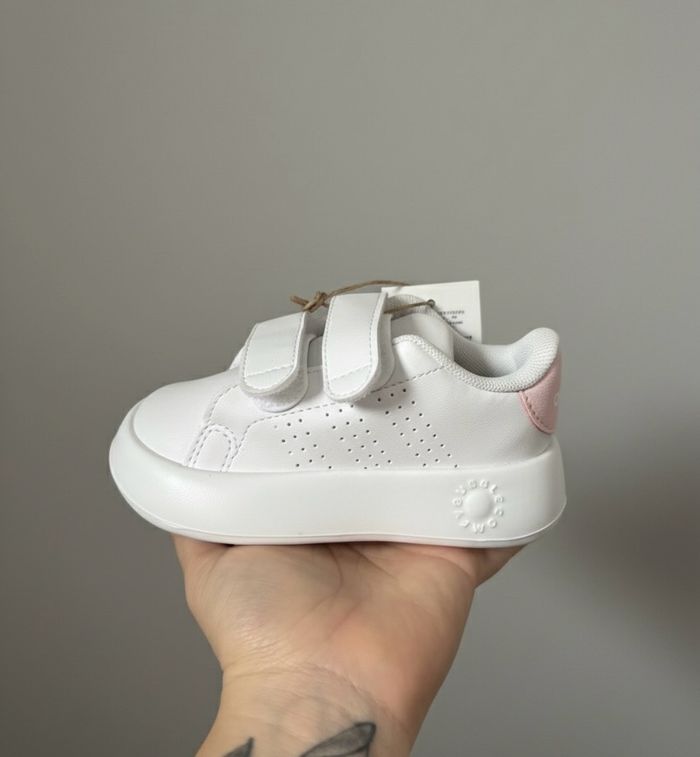 💗 Adidas Advantage CF I – Bébé – Pointure 23 - photo numéro 3
