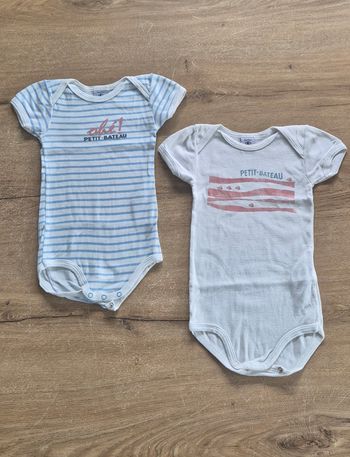 Lot bodies MC 18 mois 