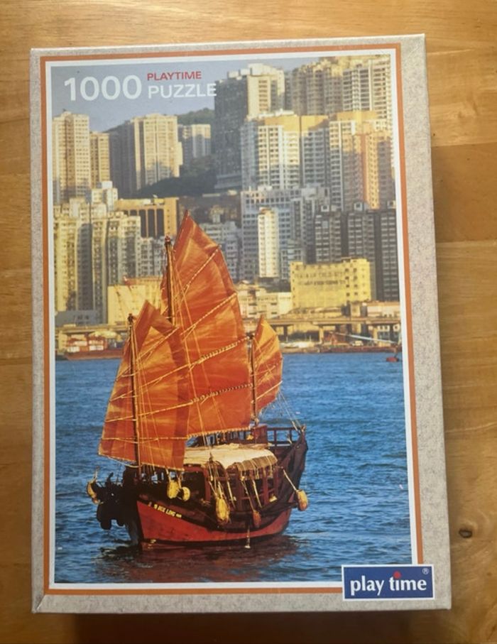 Puzzle 1000 pièces Hong-Kong