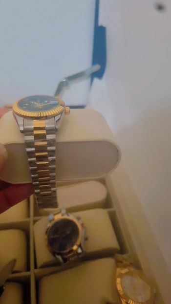 Montre femme bicolores