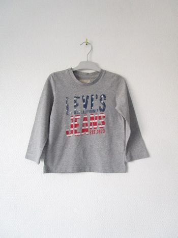 T-shirt gris Levi's 3 ans TBE