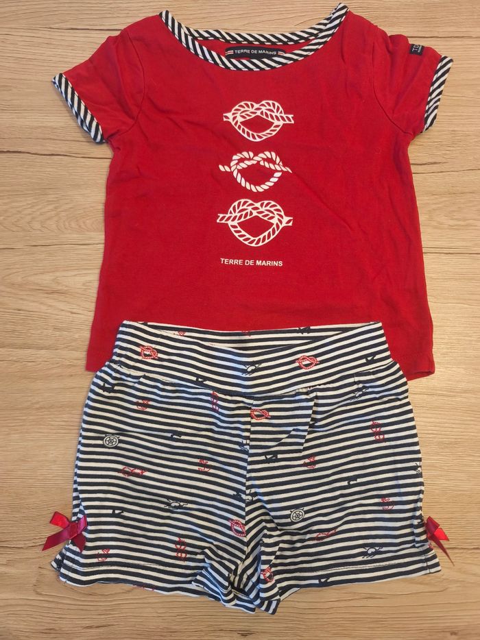 Ensemble tee-shirt manches courtes shirt 24 mois - photo numéro 2