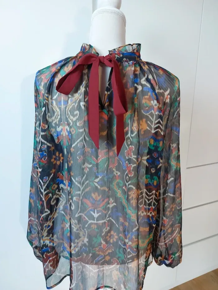 Magnifique blouse en voile - photo numéro 5