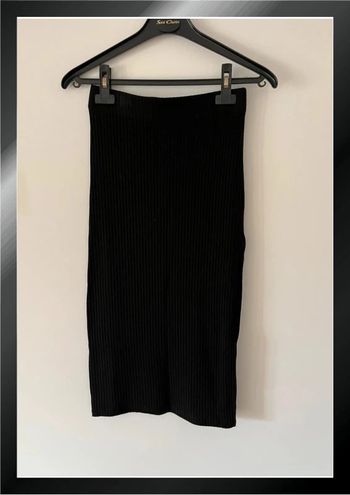 Jupe mi longue noire XS