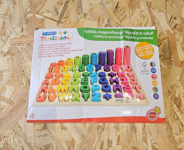 Tablette apprentissage montessori