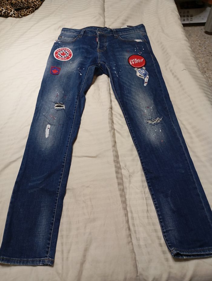 Lot de 2 jeans dsquared en très bon état - photo numéro 8