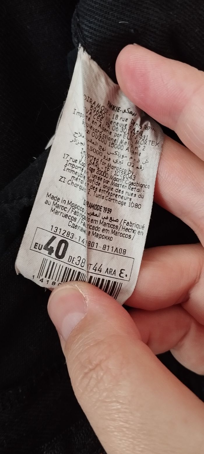 Pantalon cargo femme Denim - photo numéro 6