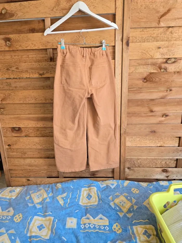 Jean large couleur Camel - photo numéro 4