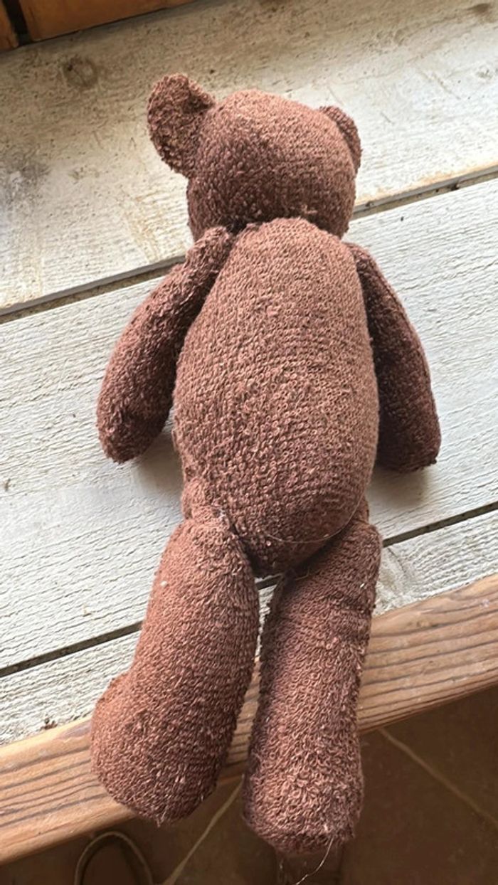 Petit ours en peluche articulé type teddybear - photo numéro 5