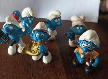 LOT DE 6 SCHTROUMPFS