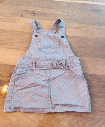 Robe salopette fille 18 mois