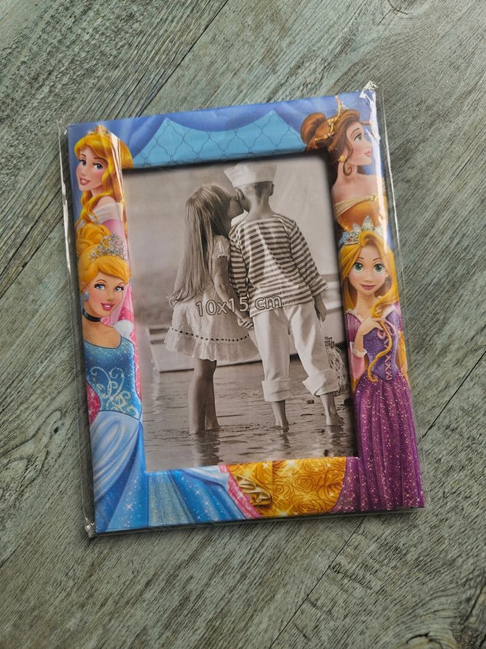 Cadre photo disney mickey thème princesse bleu 15 x 10 disneyland paris - disney store