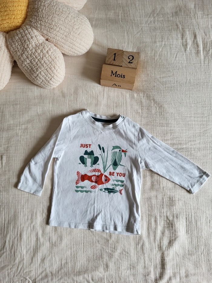 Idée ensemble bébé garçon 12mois automne hiver rentrée scolaire Septembre - photo numéro 2
