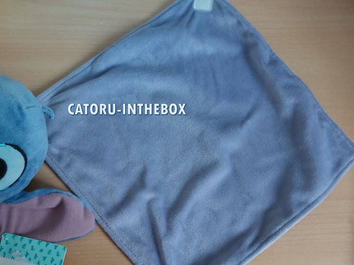 Doudou peluche avec couverture / Comforter Disney Stitch - photo numéro 4