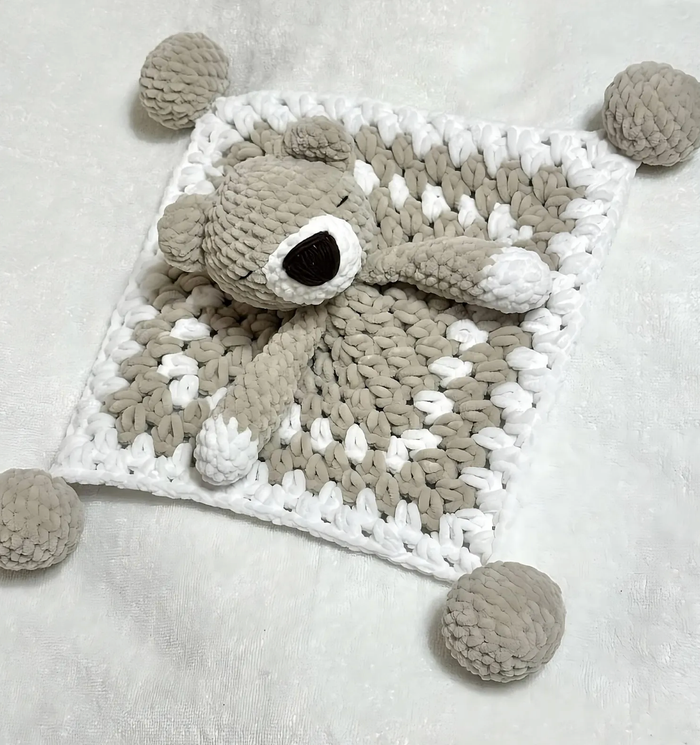 🧸✨ Doudou ourson au crochet 🧶🤎 - photo numéro 2