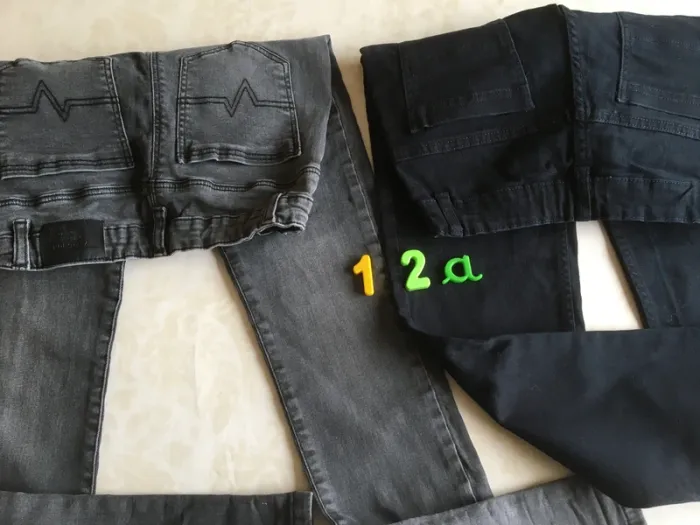 Lot de 2 Jeans - 12 ans/ 152 cm - photo numéro 2