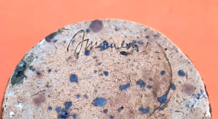 Années 1970 Pichet Grès pyrité - photo numéro 5