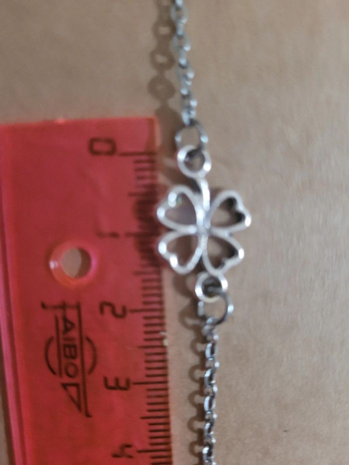 Bracelet en acier inoxydable argenté - photo numéro 3