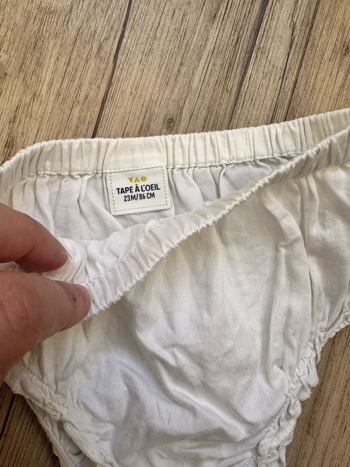Culotte bloomer tape à l’œil 23 mois fille - photo numéro 2