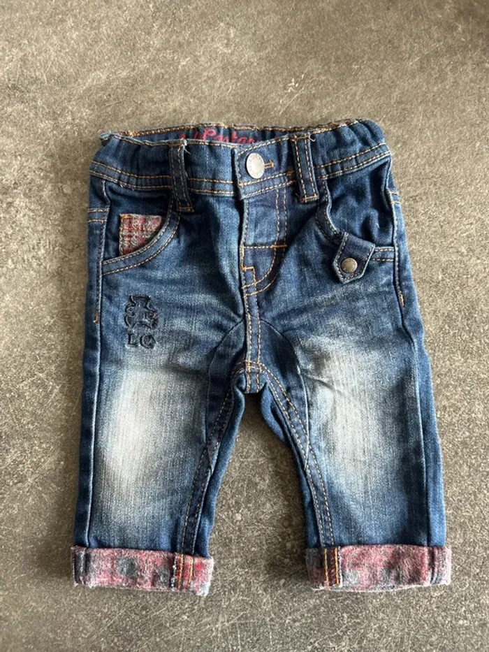 Lot de 2 pantalons 3 mois - photo numéro 2