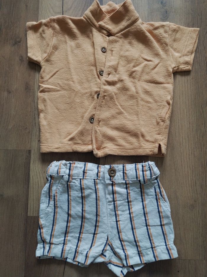 Ensemble chemisette et short