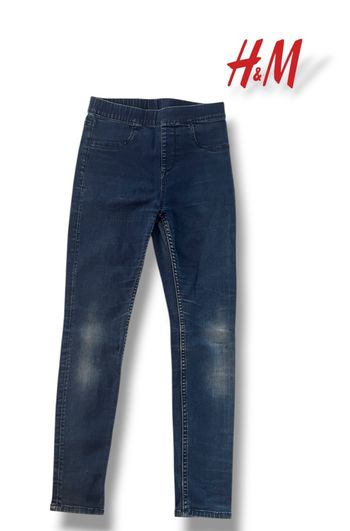 Jeans, pantalon / enfant / fille / 10ans-140cm / bleu / H&M