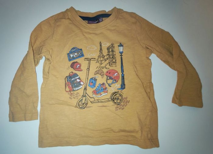 Lot tee shirt manches longues garçon 2 ans - photo numéro 4