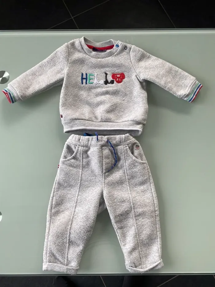 Ensemble hiver jogging 12 mois garçon