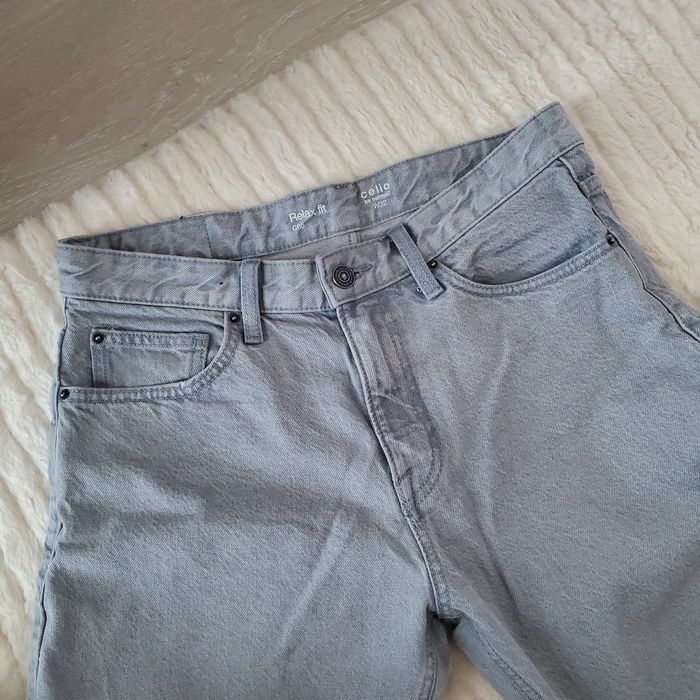Jean homme Celio gris – Neuf, taille 40 - photo numéro 3