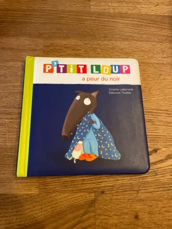 Livre P’tit Loup a peur du noir