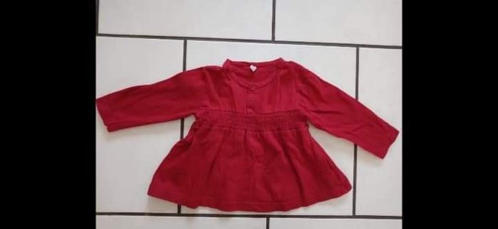 Maillot manches longues fille 6 mois