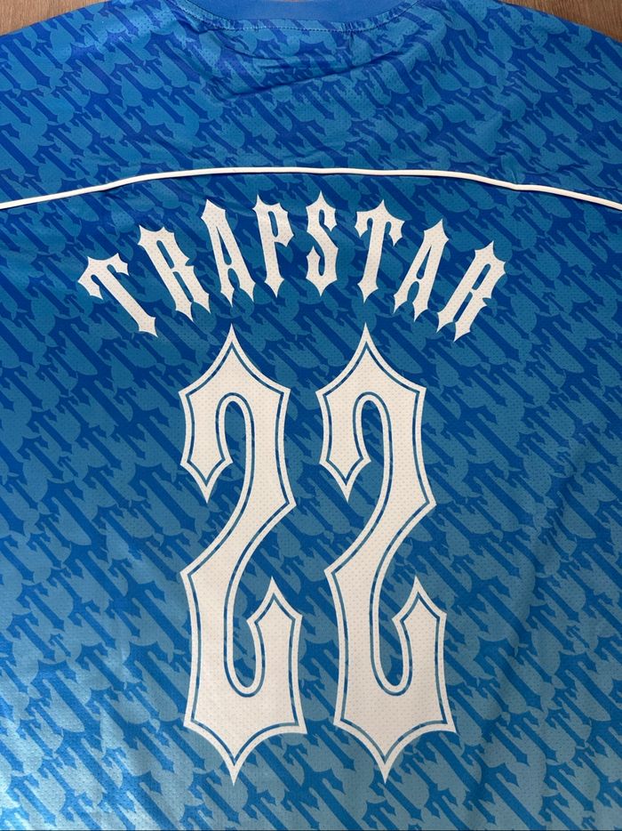 Teeshirt trapstar bleu , maillot de foot 22 - photo numéro 5
