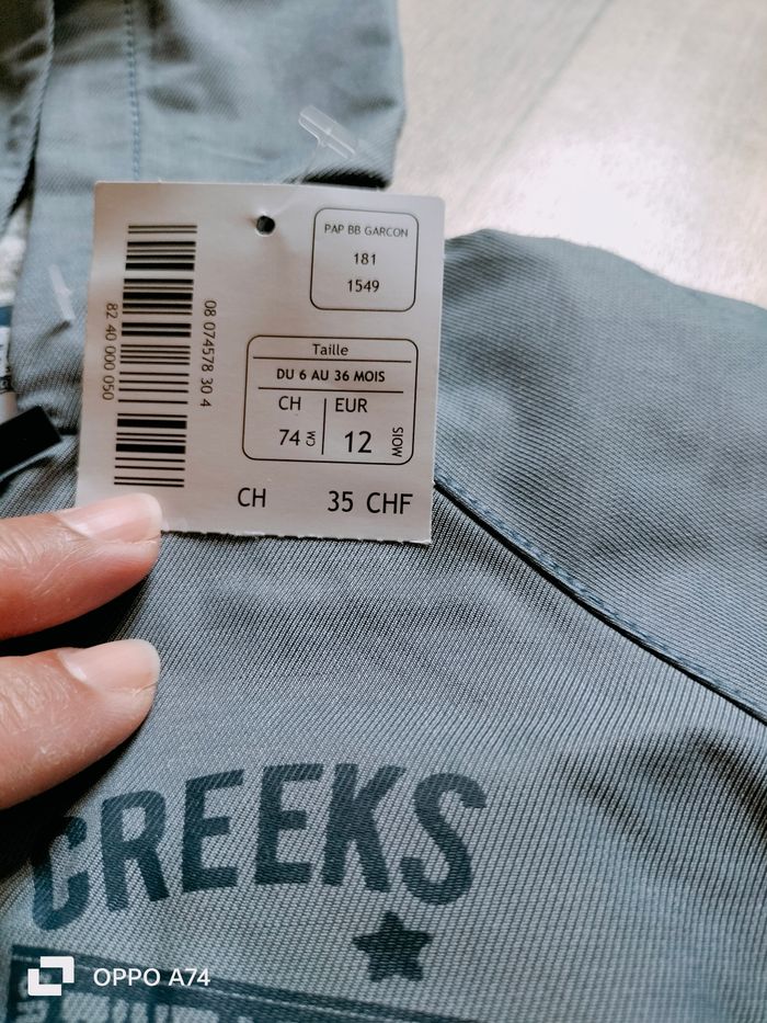 Veste creeks 12 mois - photo numéro 3