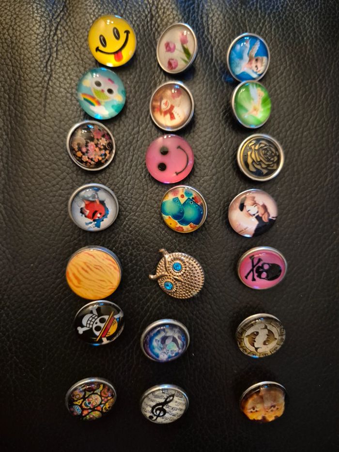 bouton de bijoux