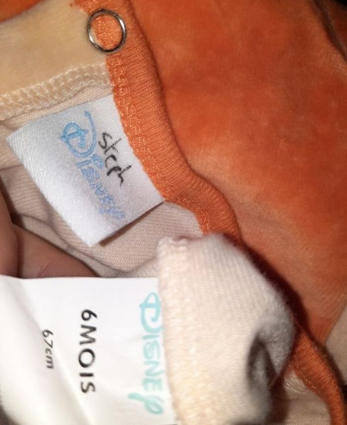 Pyjama winnie disney taille 6 mois - photo numéro 4