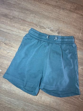 Short bleu canard /