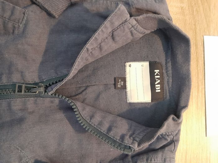 Veste bleue mi saison kiabi - photo numéro 4