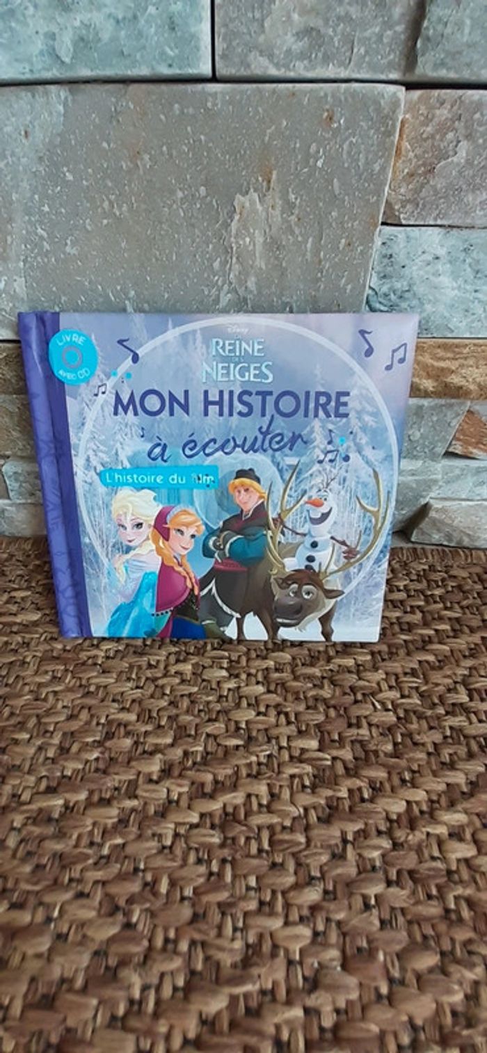 Lot de 2 livres Reine des neiges et CD - photo numéro 5