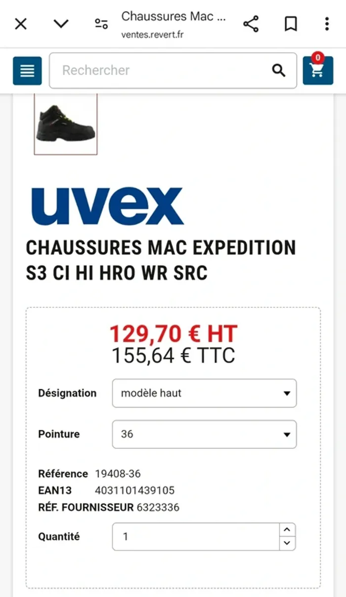 Chaussures de sécurité Heckel - photo numéro 13