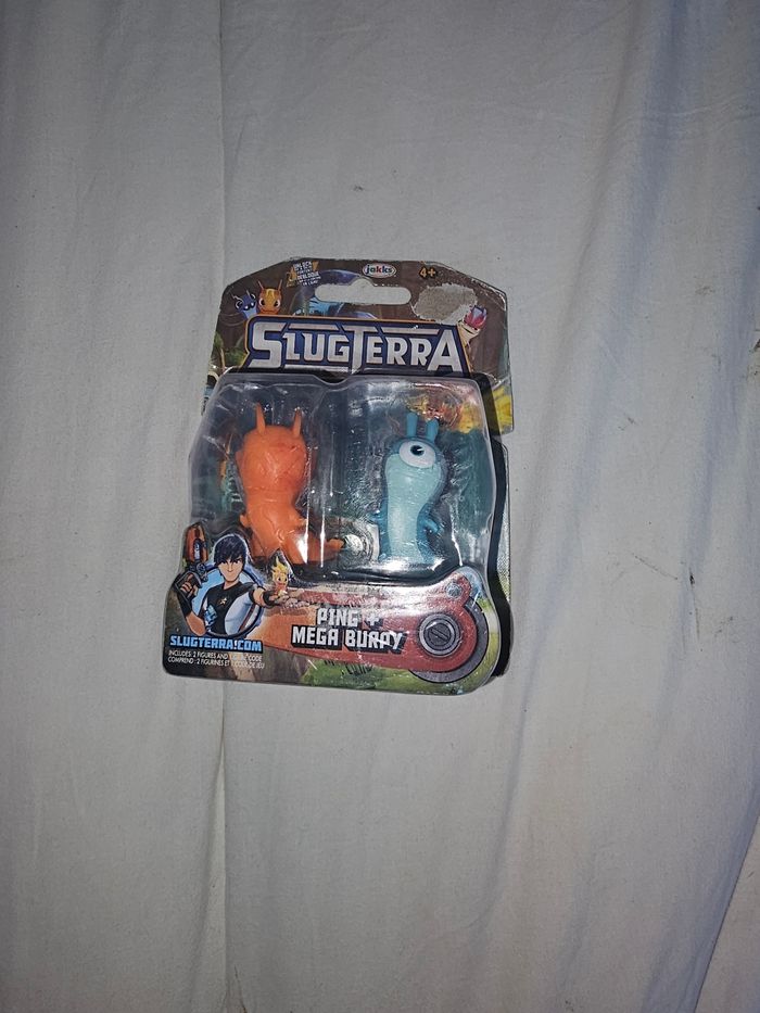 Figurine Slugterra ping + mega Burpy