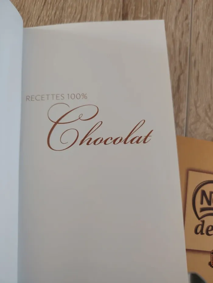 Lot 3 livres recettes tout chocolats + cadeau - photo numéro 7