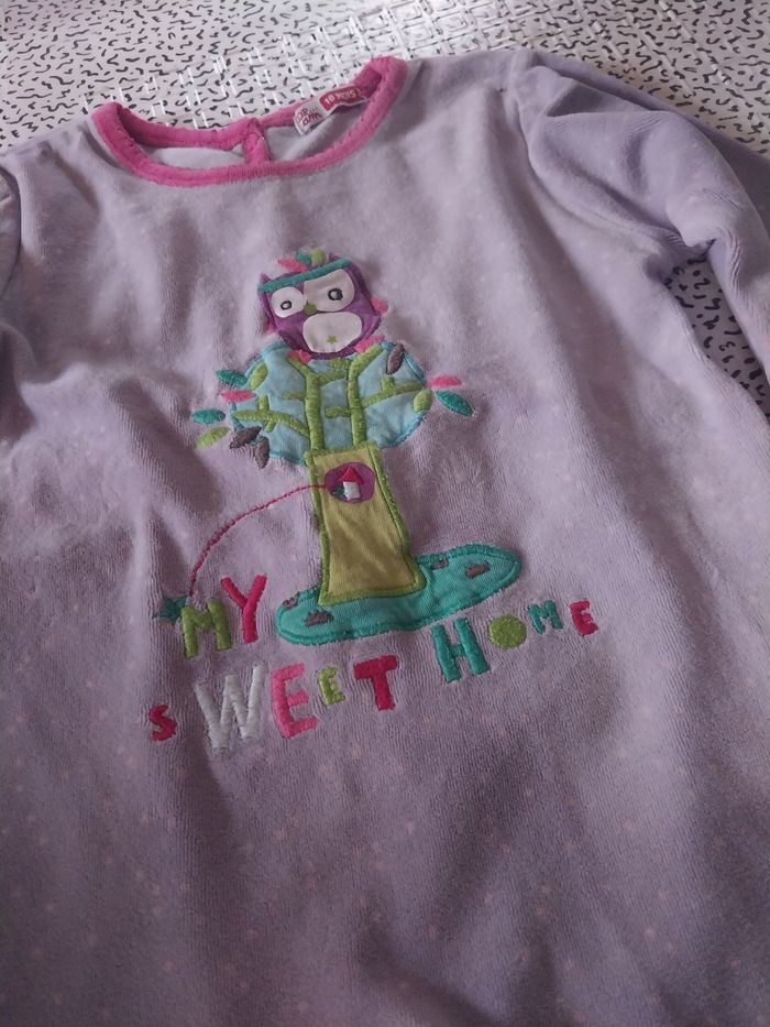 Pyjama velours DPAM 18M - photo numéro 2