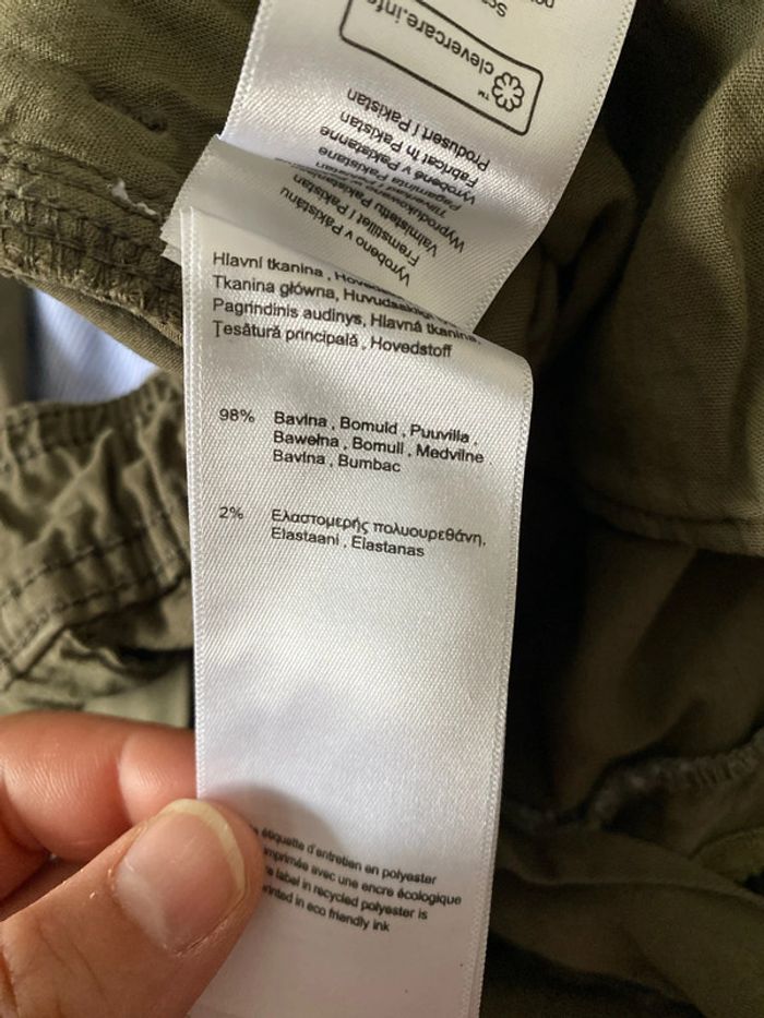 Pantalon Cargo Kaki Schott W38 Taille 48-50 - photo numéro 9