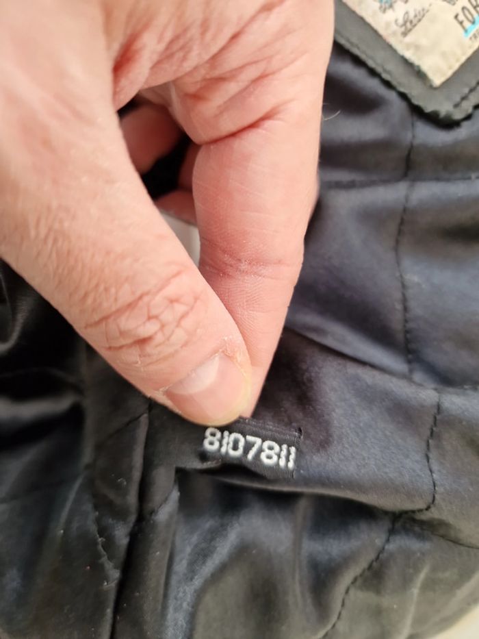 Veste Vintage Cuir Noir - photo numéro 19