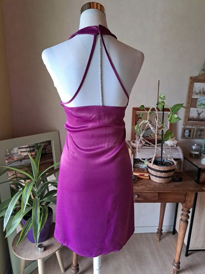 Robe satinée bijou - photo numéro 3