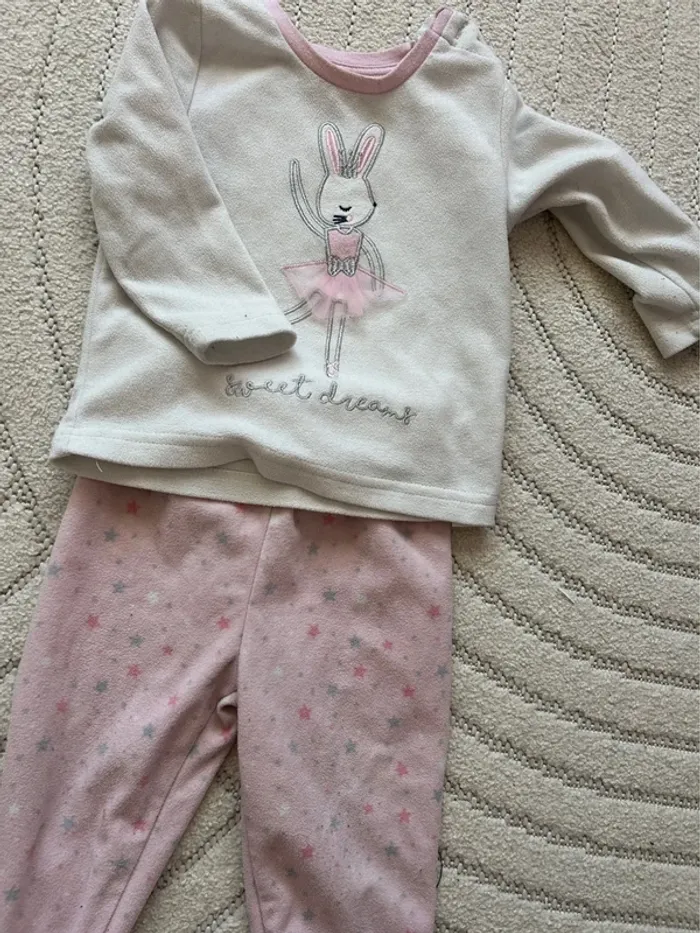 Pyjama chaud lapin