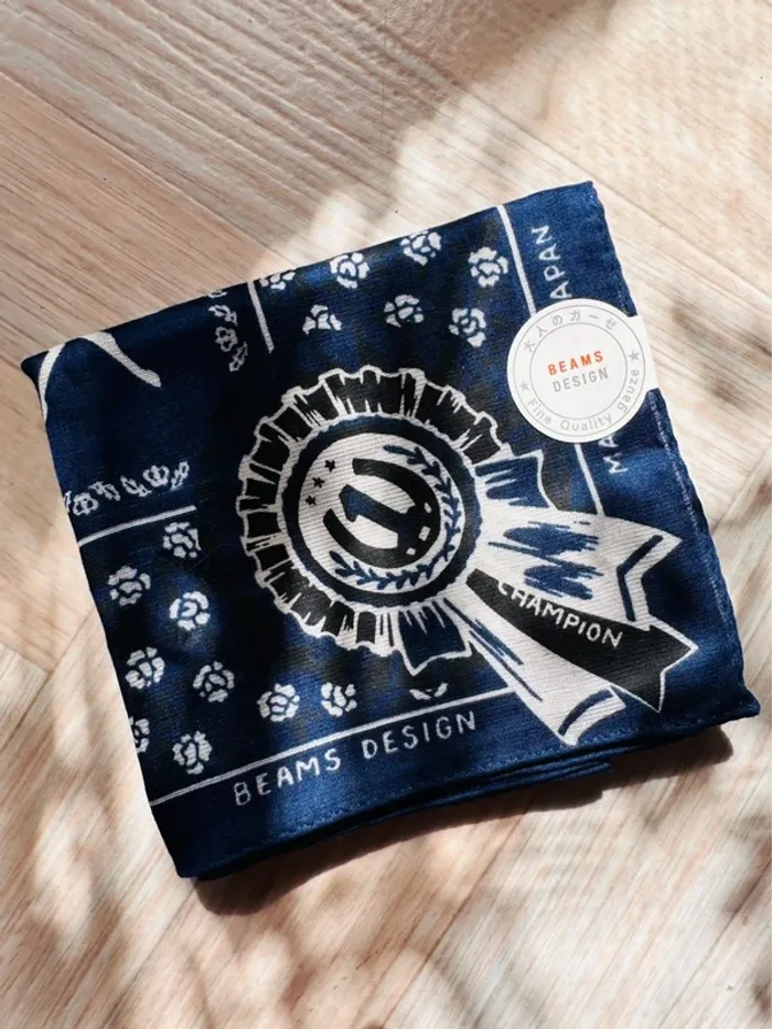 🇯🇵 Foulard Beams Design – Made in Japan
