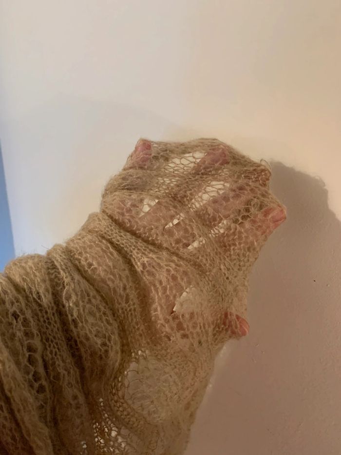 Écharpe beige - photo numéro 2